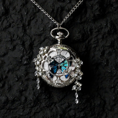 Butterfly Pocket Watch