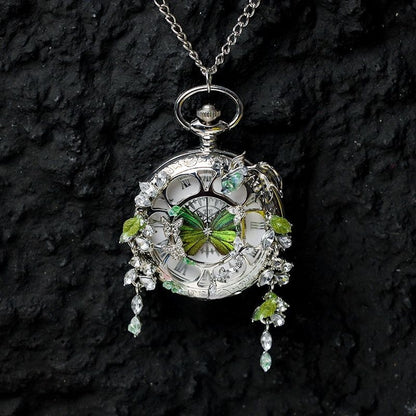 Butterfly Pocket Watch