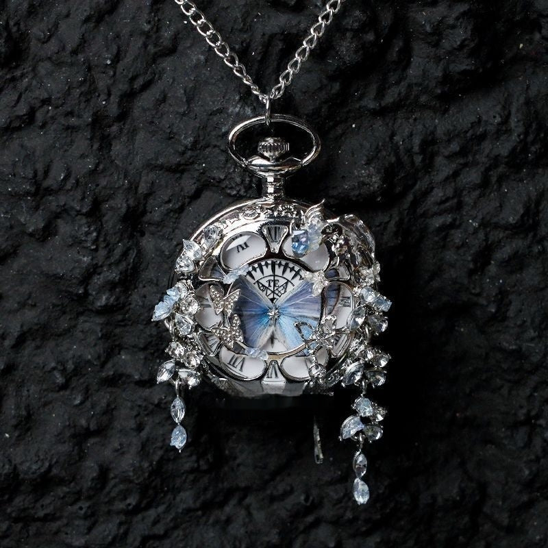 Butterfly Pocket Watch