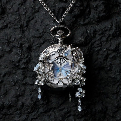 Butterfly Pocket Watch